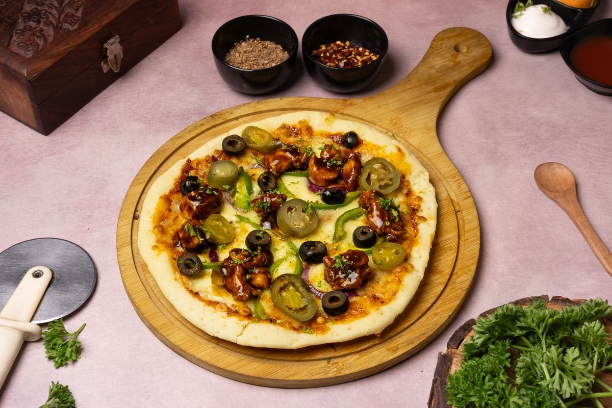 BBQ Chicken Pizza - Best Pizza in Velachery Restaurant