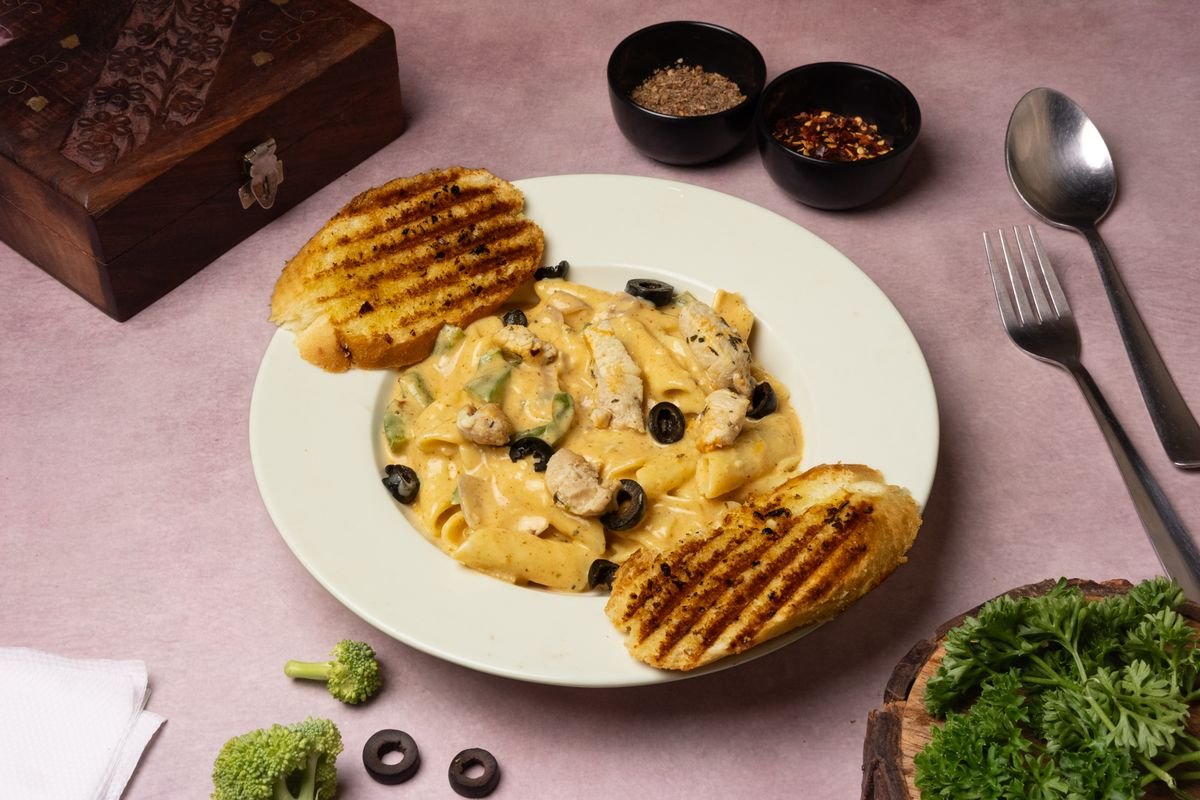 Indian Style Chicken Pasta - Delicious Pasta in Velachery